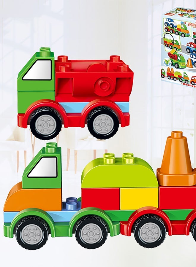 36-Piece General Mobilization Of Automobile Toy Set 31x8x27.8cm