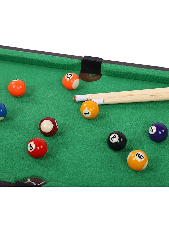 Mini-Pool Billiard Table Game Set 68.5x36.5X22.5