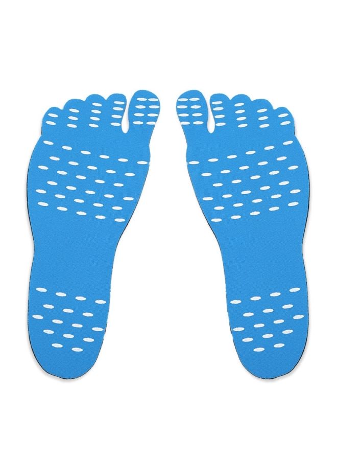 Waterproof Elastic Cloth Adhesive Anti Skid Foot Sticker Beach Insoles Shoes Pad Set