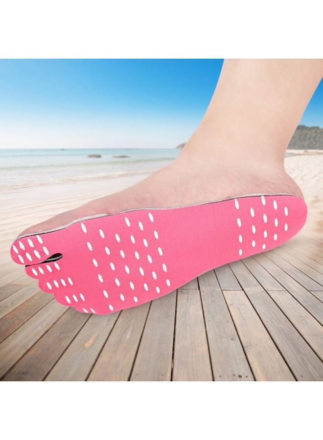 Waterproof Elastic Cloth Adhesive Anti Skid Foot Sticker Beach Insoles Shoes Pad Set