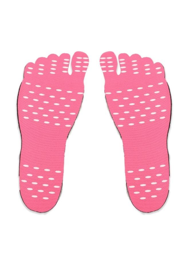 Waterproof Elastic Cloth Adhesive Anti Skid Foot Sticker Beach Insoles Shoes Pad Set