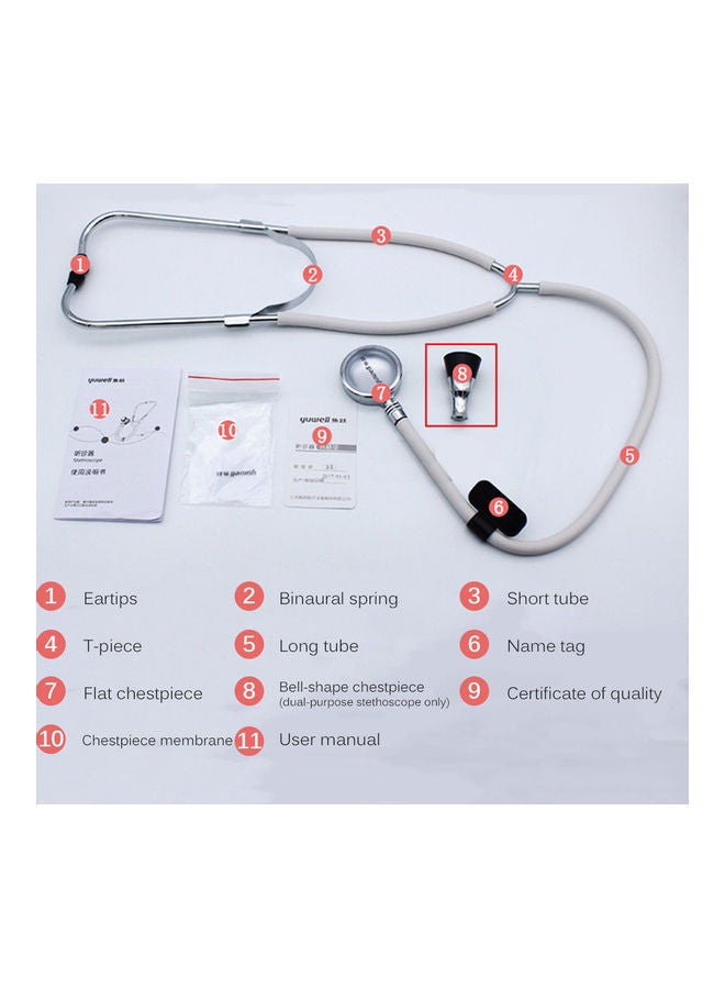 Dual-Purpose Stethoscope