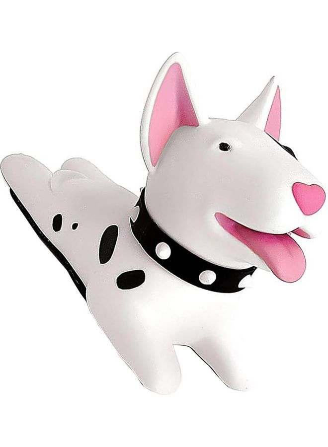 Baby Safety Creative Wedge Doorstop Cute Cartoon Dog Door Stopper Protect white 14*4.5*9cm