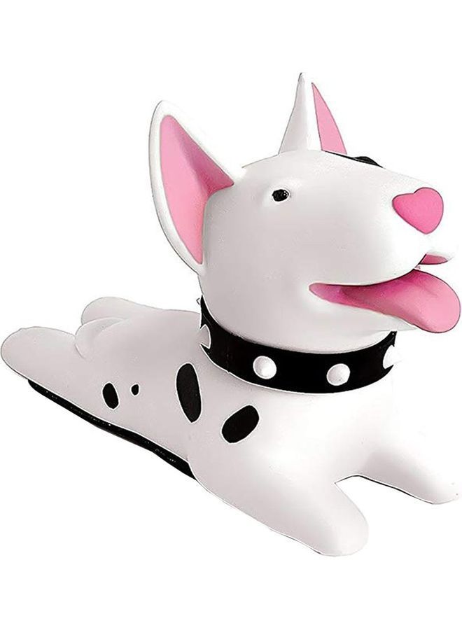 Baby Safety Creative Wedge Doorstop Cute Cartoon Dog Door Stopper Protect white 14*4.5*9cm