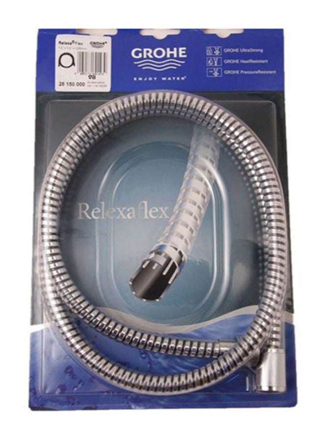 Relexa Flex Hand Shower Hose Silver