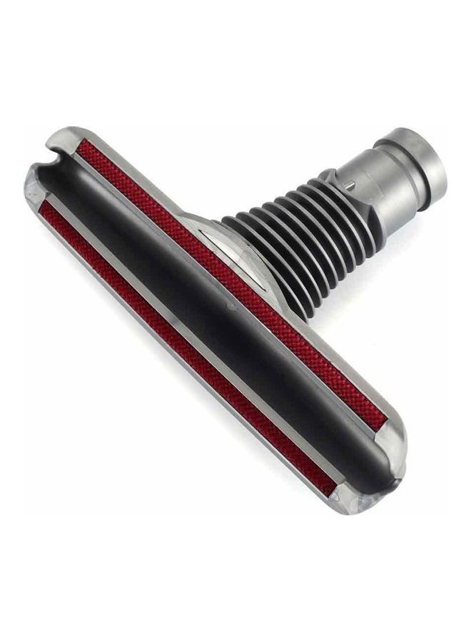 3-Piece Vacuum Cleaner Brush Tool Parts Adapter Kit Set NA-H10099 Silver/Red/Black