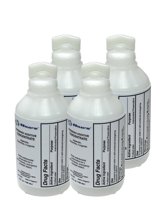 Haws 9082 Sterile Bacteriostatic Preservative For Use In Portable Eyewash Stations Box Of 4