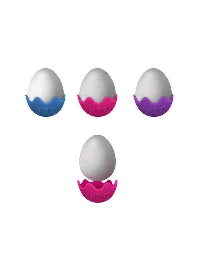 Schylling NeeDoh Magic Color Egg - Easter Squeeze Toy - Assorted Colors - Ages 3 to Adult (Pack of 1)