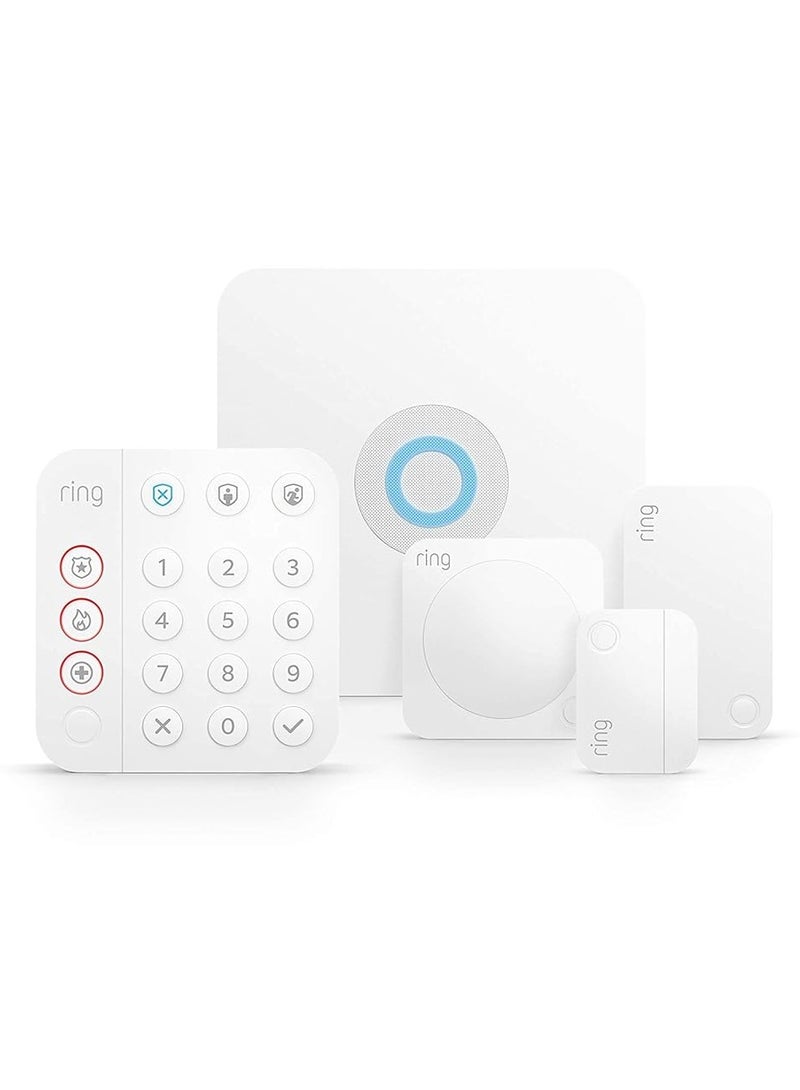 Ring Alarm 5-Piece Kit - home security system with 30-day free Ring Protect Pro subscription