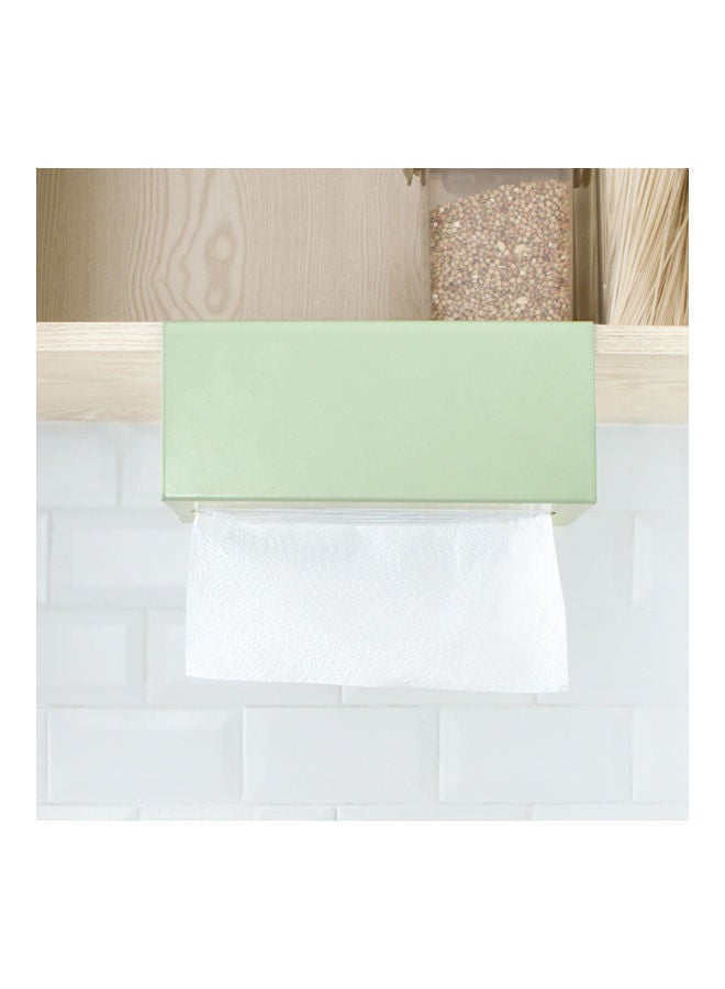 Paper Towel Cabinet Green 23.5 X 9.5 11cm