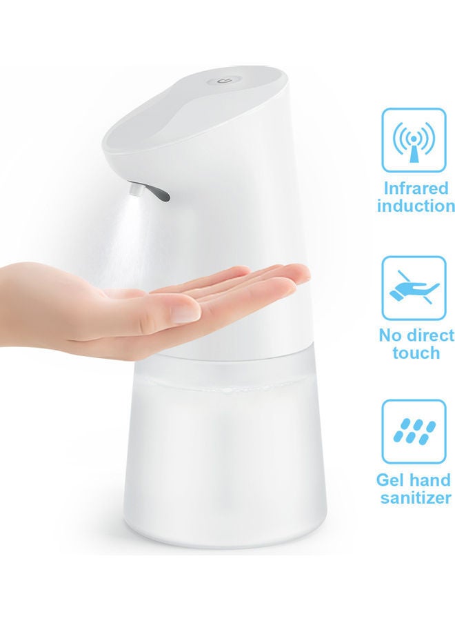 Touchless Hands-Free Infrared Motion Sensor Liquid Sprayer White 450ml