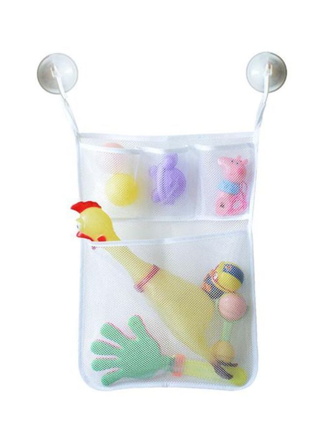 Waterproof Toy Storage Bag White 46 x 33centimeter