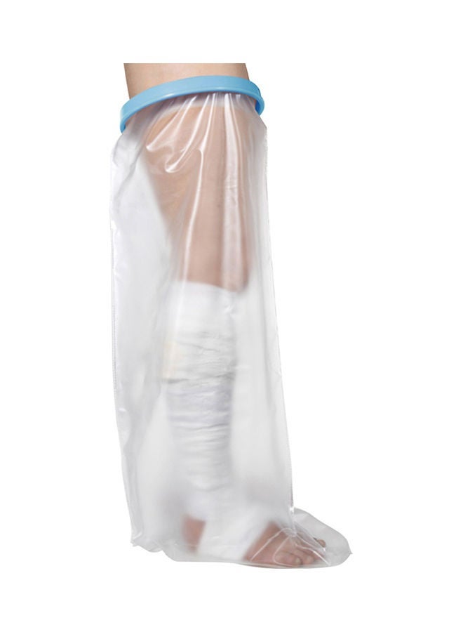 Reusable Leg Cast Cover Clear 43.7 x 20.07 9.84inch