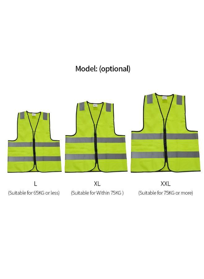 High Visibility Safety Vest Yellow 60 x 65centimeter