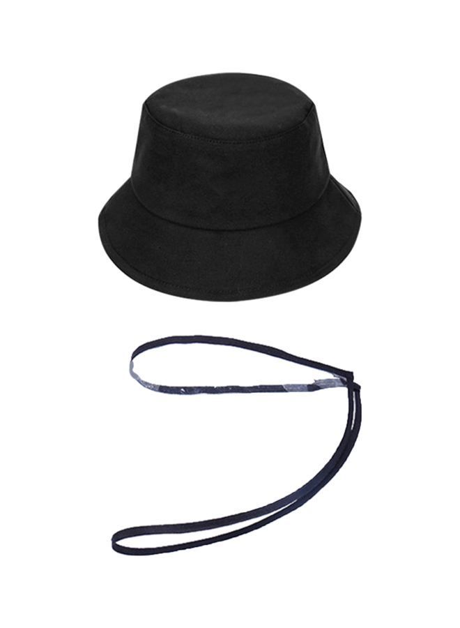 Adjustable Protective Face Shield Hat Visor Clear/Black 35x2x25centimeter