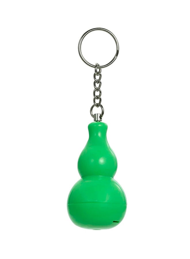 Personal Security Alarm Keychain Green 7x3.5x3.5cm