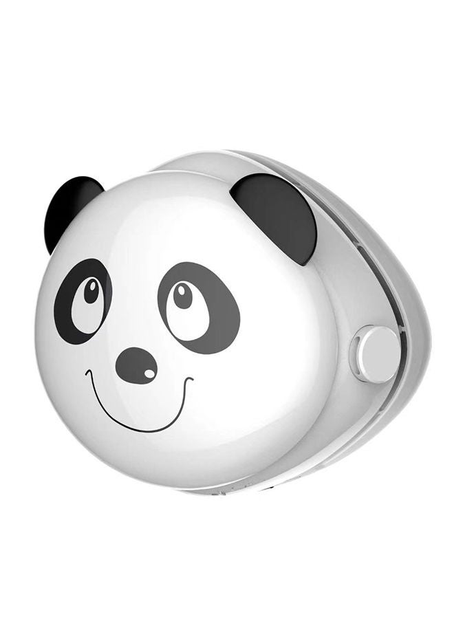 4 Layer Filter Element Intelligent Electric Mask Sporty Cute Panda Design white 11.5x11.5x11.5centigram