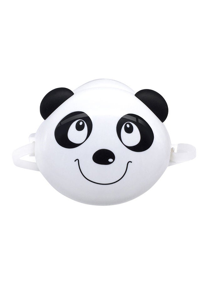 4 Layer Filter Element Intelligent Electric Mask Sporty Cute Panda Design white 11.5x11.5x11.5centigram