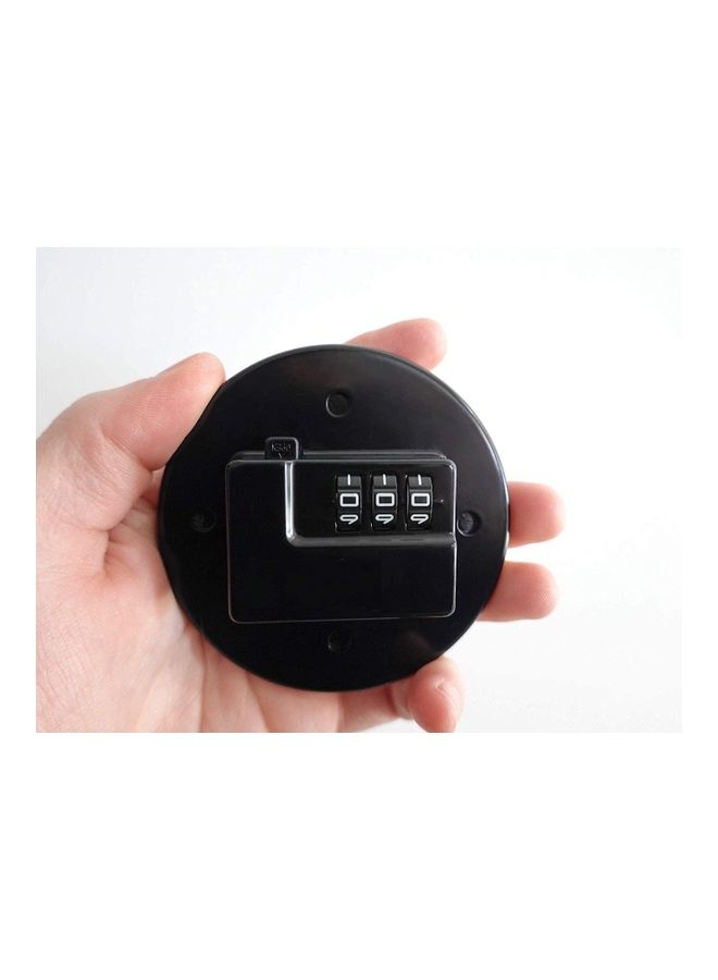 Fridge Door Digit Combination Lock Black