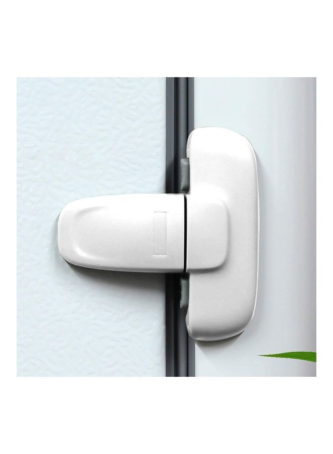 Home Fridge Freezer Door Lock White