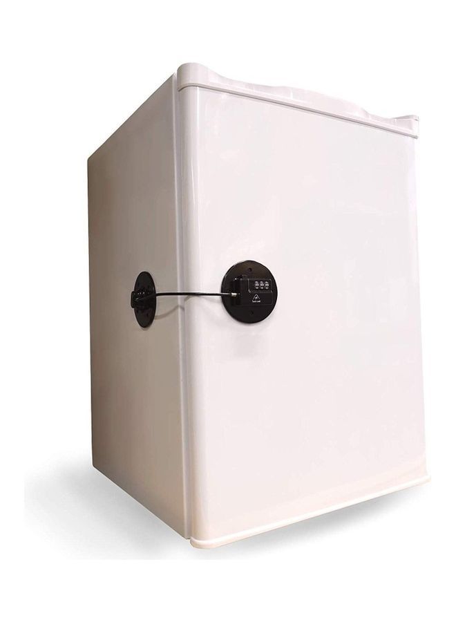 2-Piece Fridge Door Digit Combination Lock White