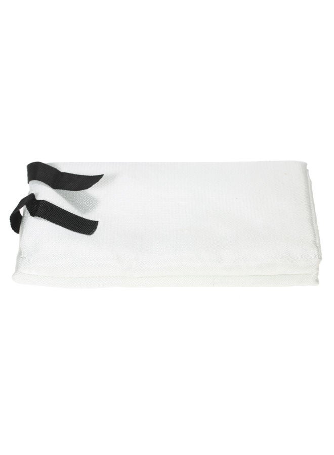 Emergency Survival Fire Blanket White/Black 1.2 x 1.2meter