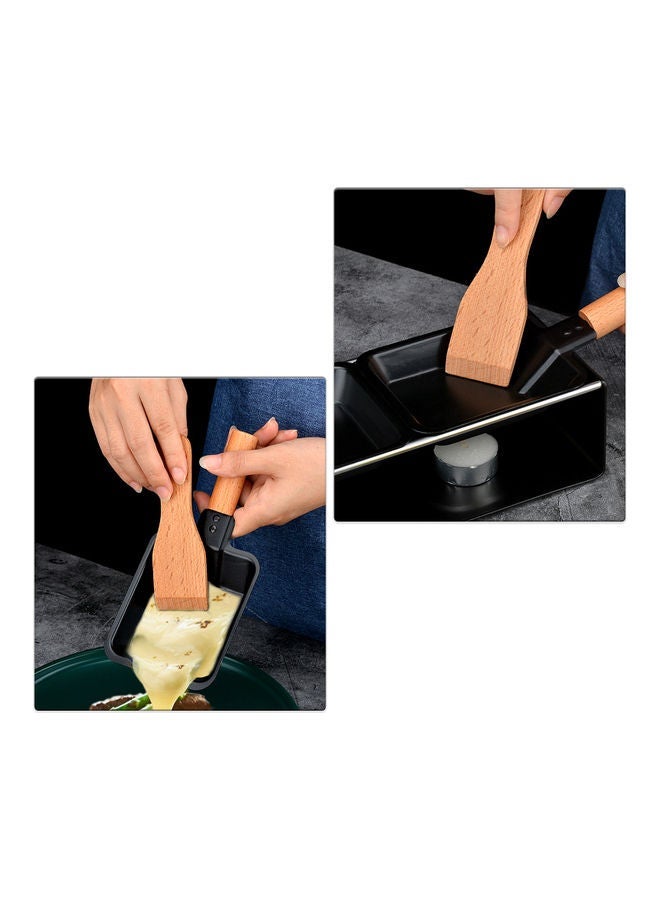 Non-Stick Cheese Melter Pan Black/Brown 23.50x7.00x10.50cm