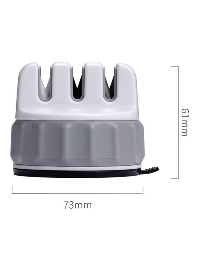 Premium Quality Knife Sharpener White 10x8x10cm