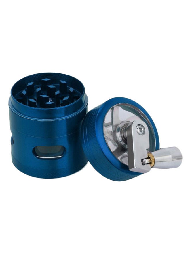 Herb And Spice Mills Grinder Blue/Silver 61mm