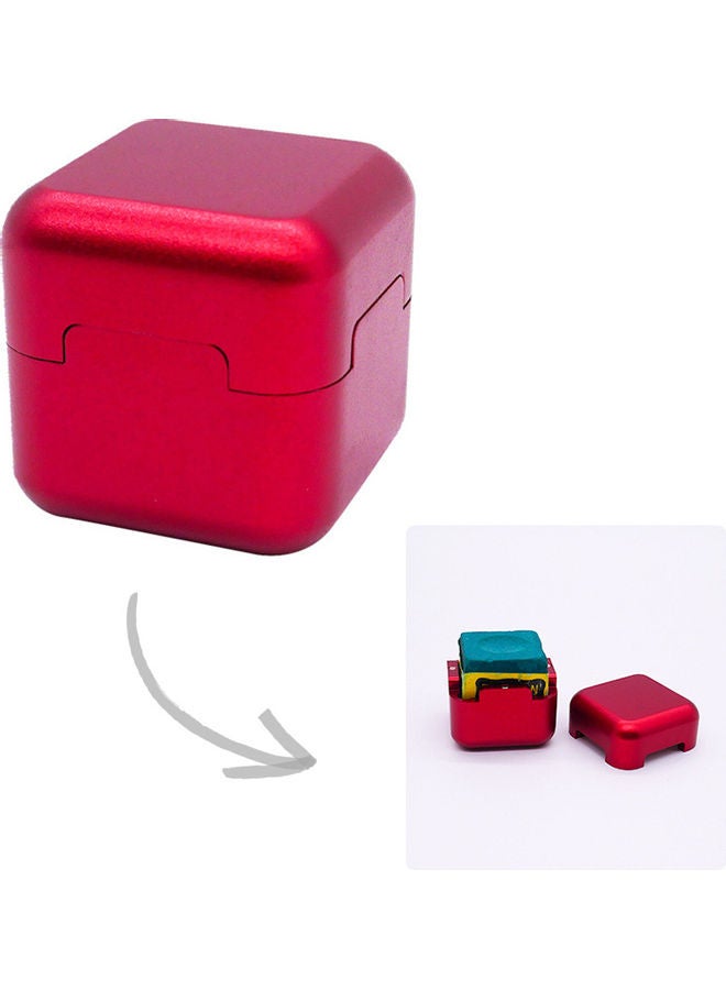 Aluminum Alloy Portable Cue Chalk Case