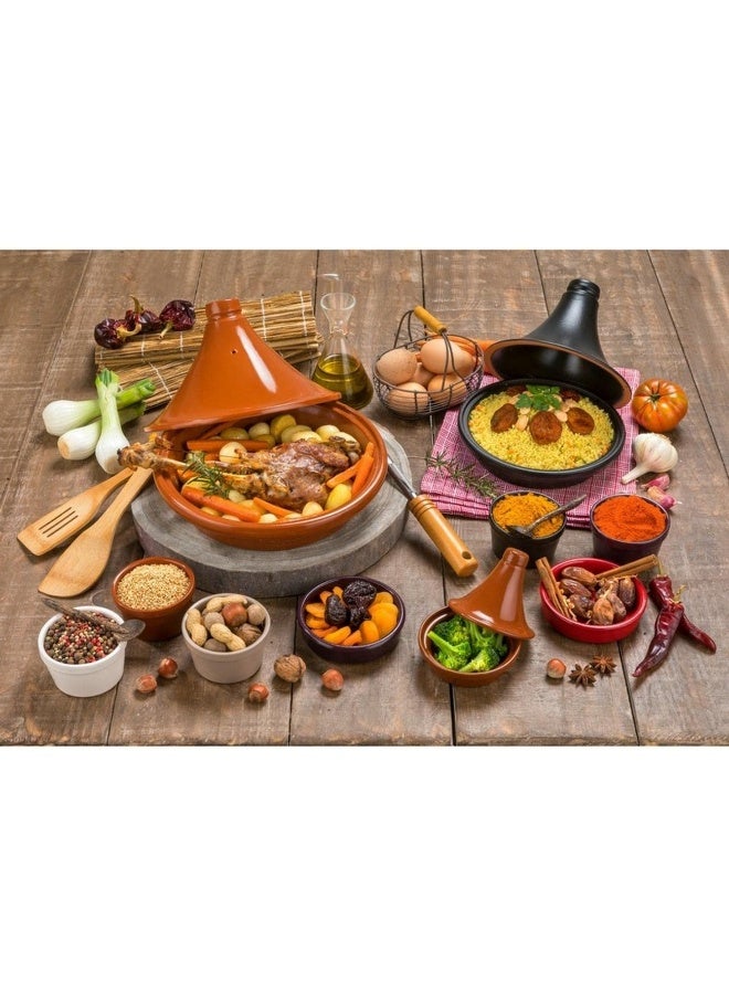 Spanish Clay Pot Tajine Traditional Mud Pot Tagine 20CM