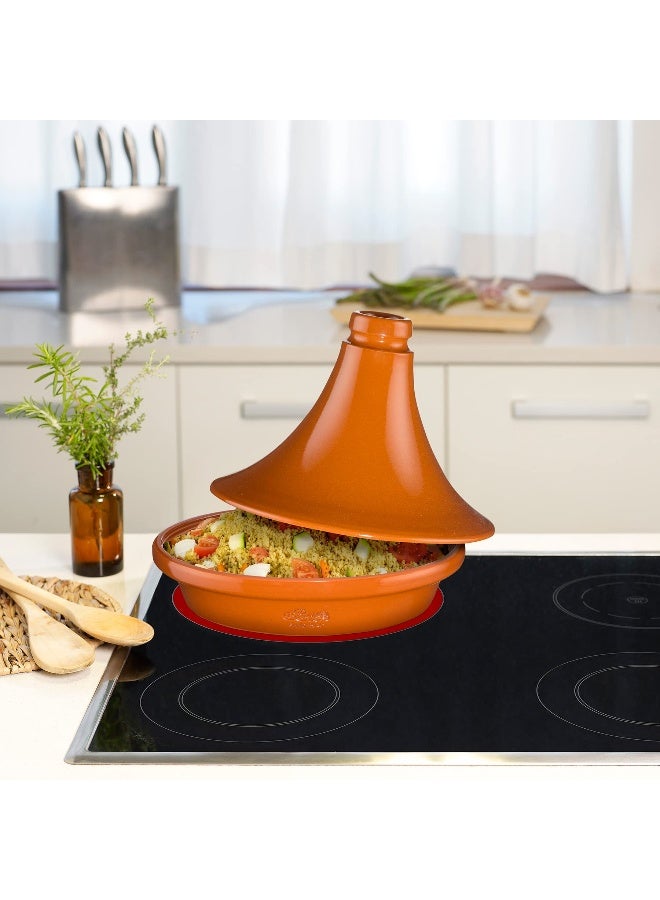 Spanish Clay Pot Tajine Traditional Mud Pot Tagine 17CM