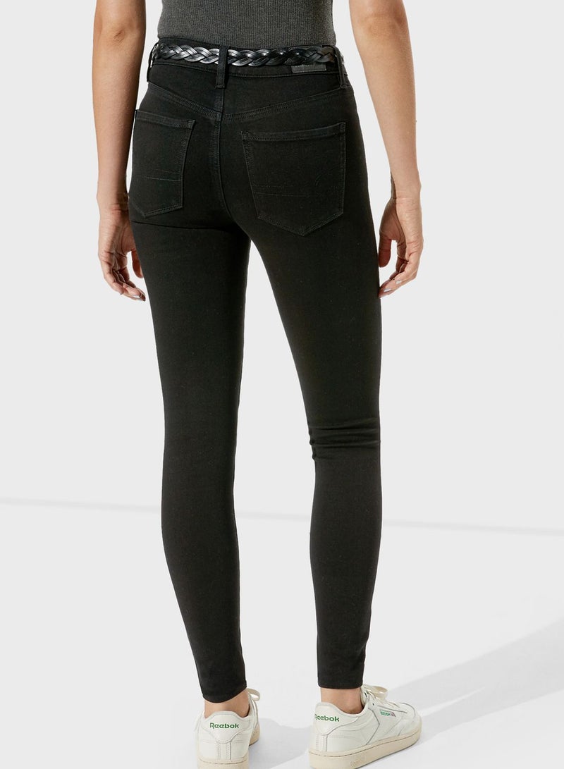 High Waist Skinny Jeans