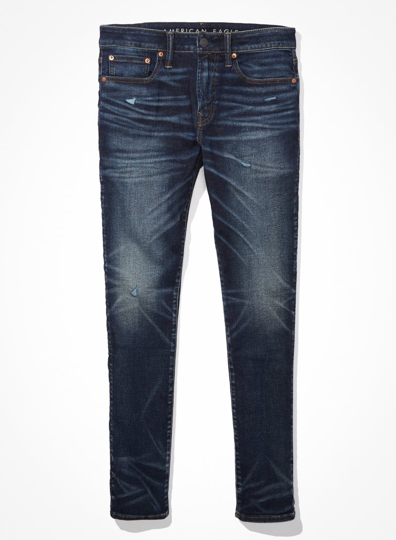 AE AirFlex 360 Ripped Skinny Jean