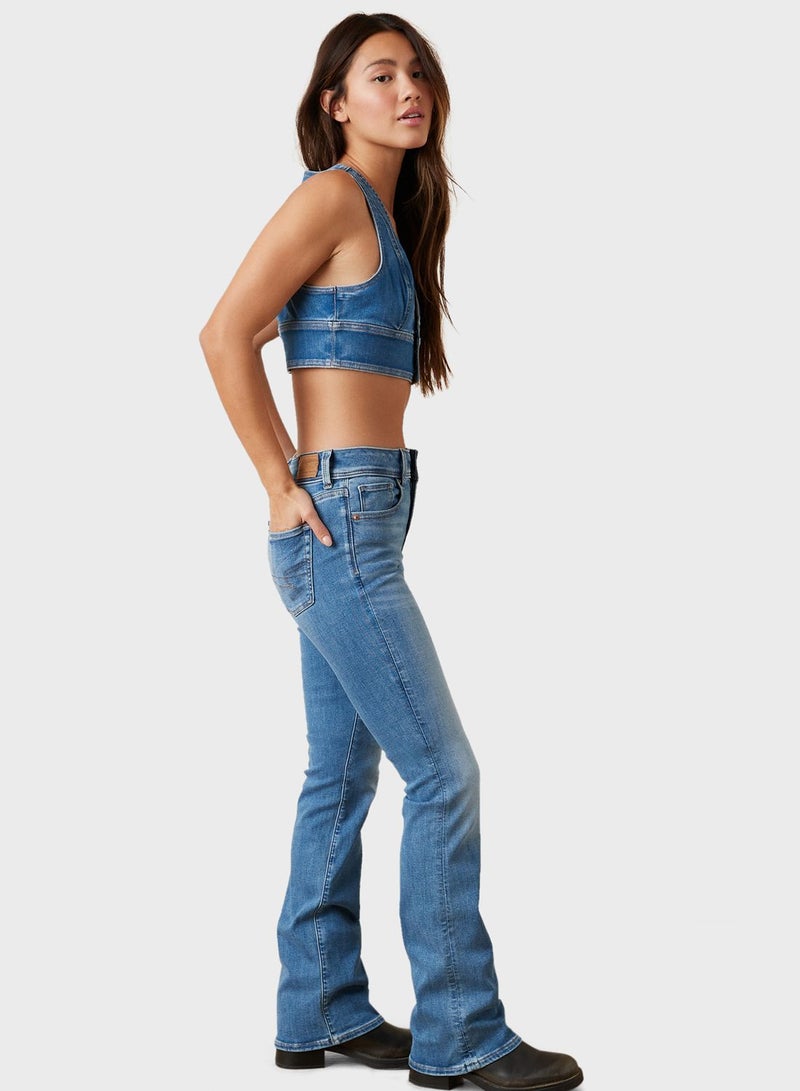 Low Rise Waist Jeans