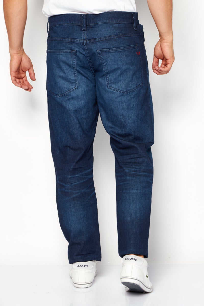 Men 2005 D-Fining Regular Fit  Dark Wash Stretchable Denim, Navy