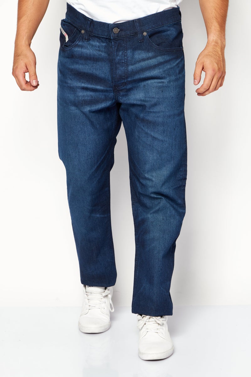 Men 2005 D-Fining Regular Fit  Dark Wash Stretchable Denim, Navy