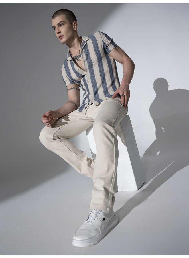 Men's Off White Jeans - Trendy and Versatile Denim