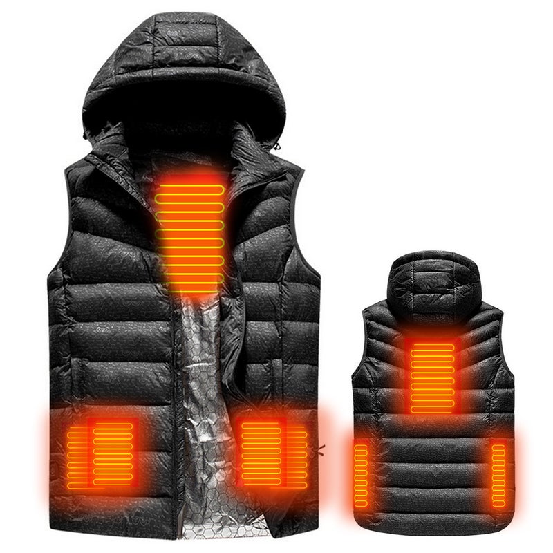 USB Heated Jacket Black