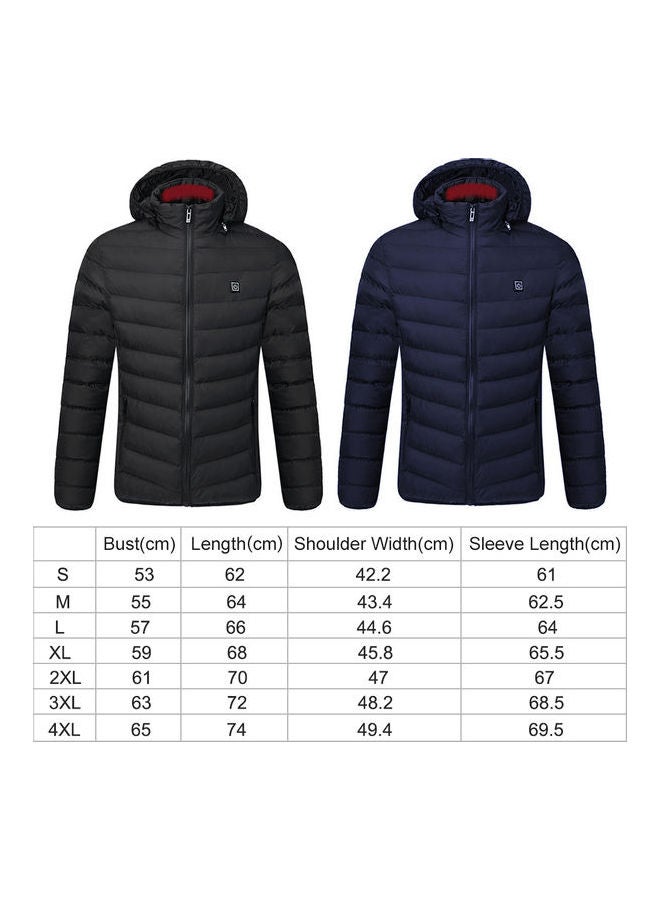 USB Heated Jacket Blue