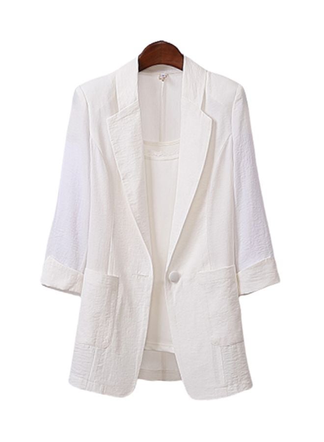 Summer Solid Coat White