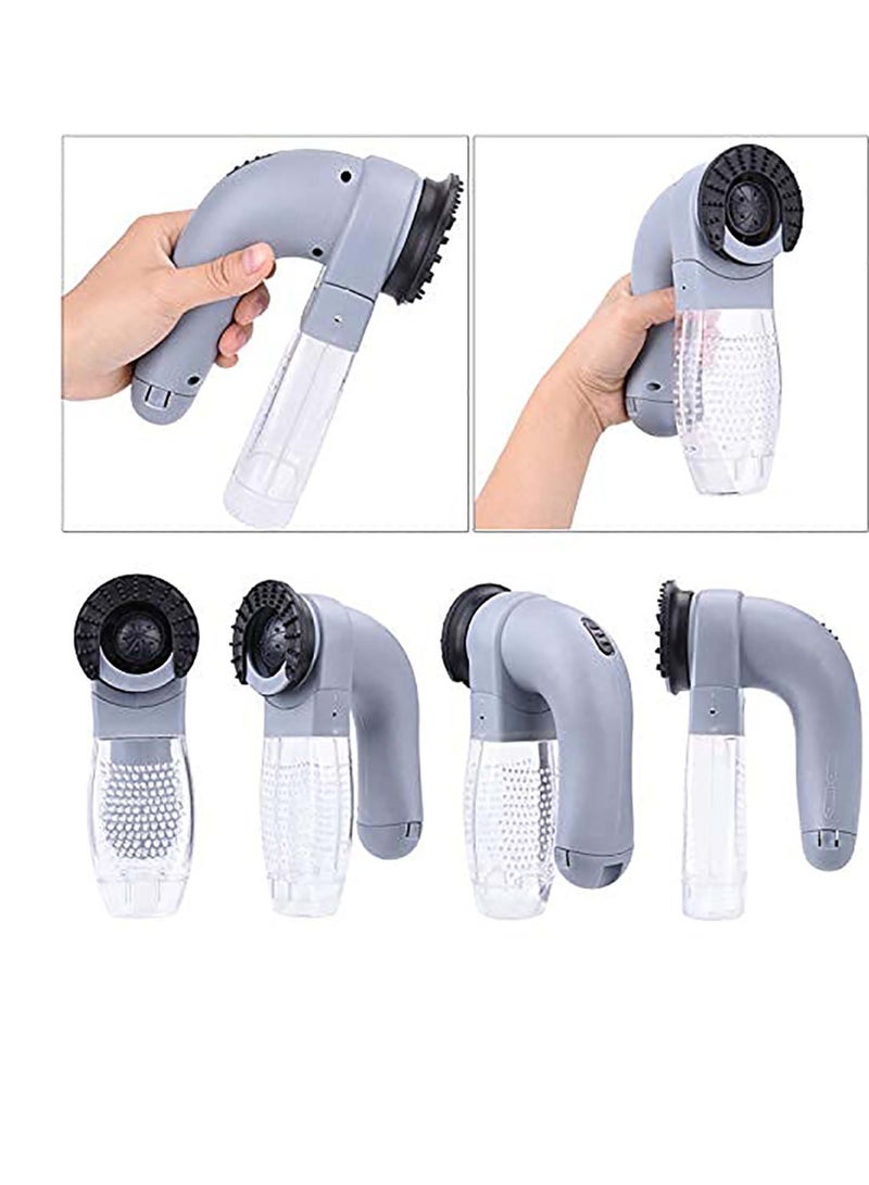 Pet Hair Remover, Dog Cat Hair Fur Remover Shedding Tool, Hair Shedding Grooming Brush, Cleaner Trimmer, Massage Grooming Brush, Suitable for Pet Supplies, Gray