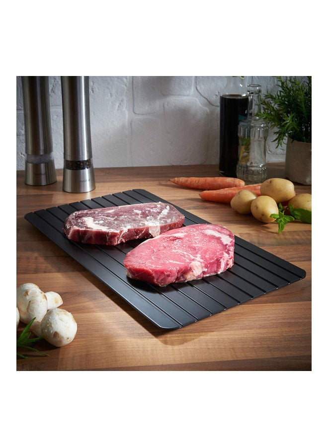 Fast Defrosting Tray Black 35.5x20.5x0.3cm