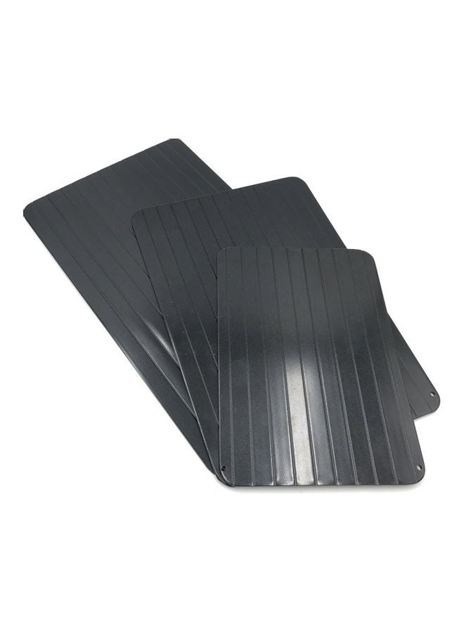 Fast Defrosting Tray Black 35.5x20.5x0.3cm