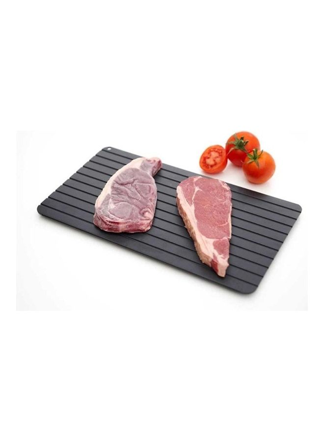 Fast Defrosting Tray Black 23x16.5x0.3cm