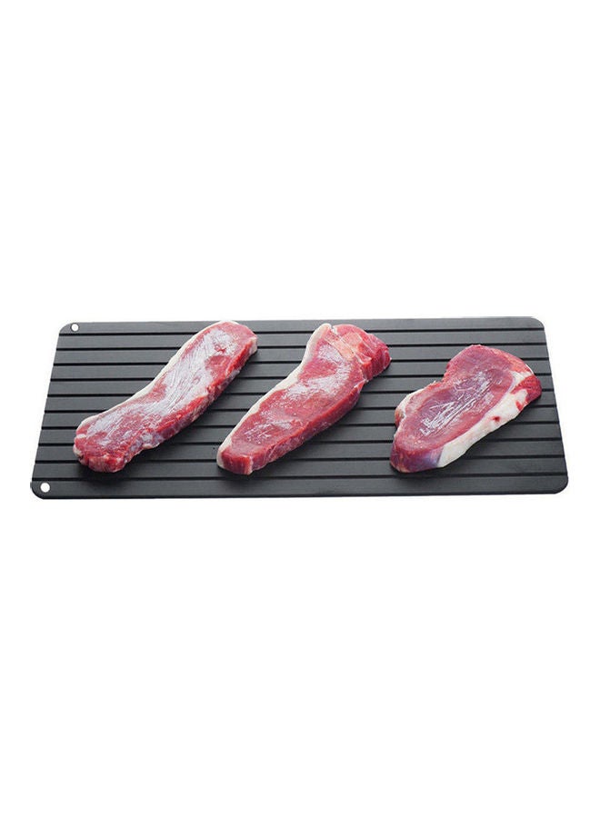 Fast Defrosting Tray Black 23x16.5x0.3cm