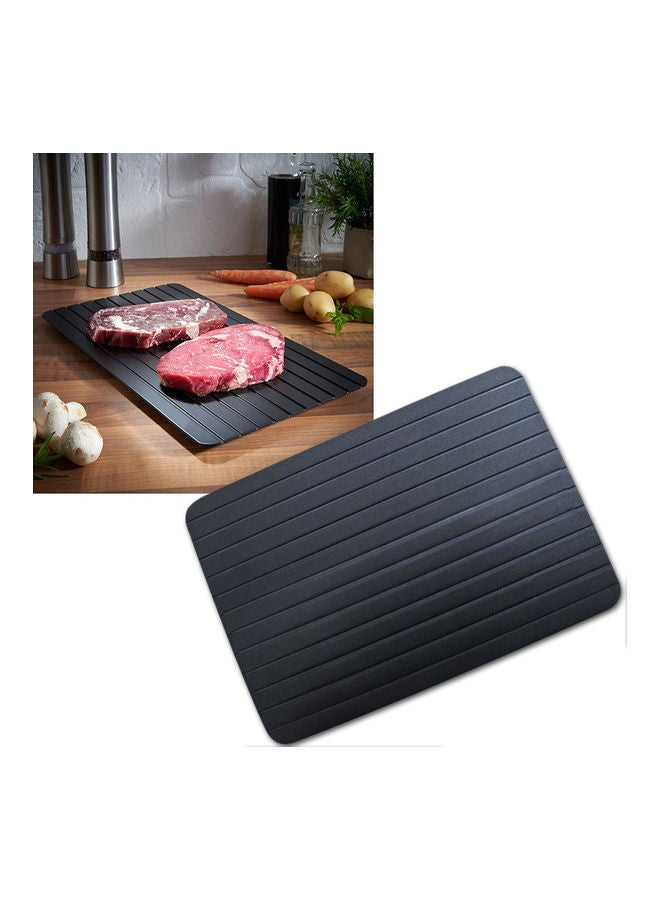 Fast Defrosting Tray Black 35.5x20.5x0.2cm