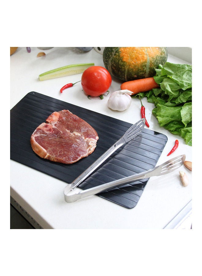 Fast Defrosting Tray Black 35.5x20.5x0.2cm