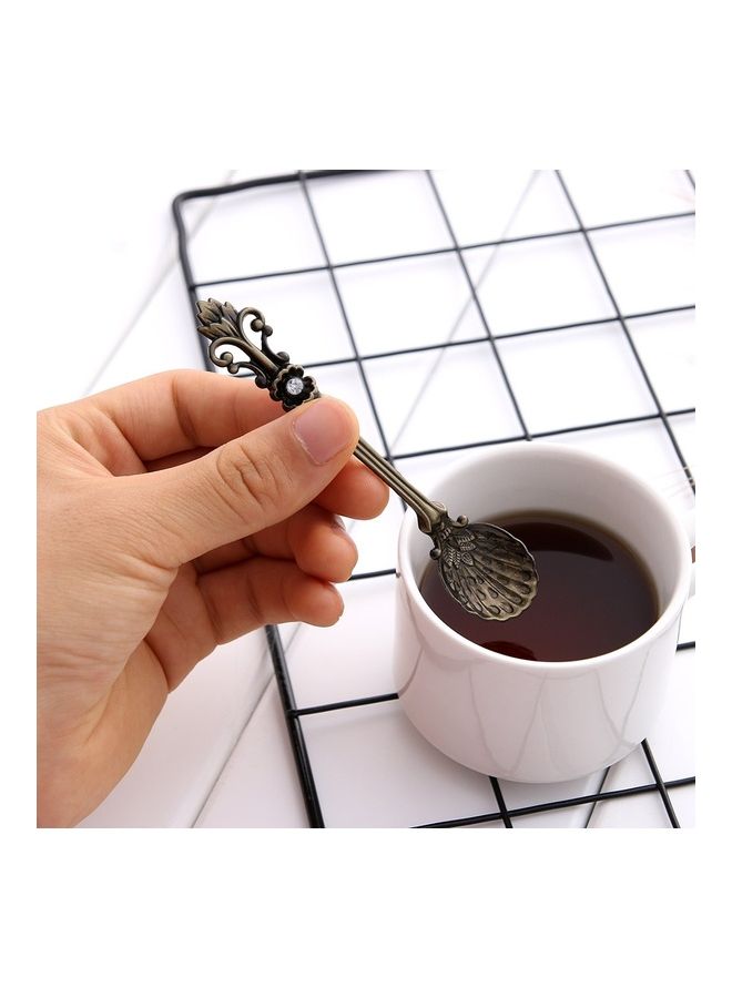 6-Piece Dessert Flatware Kitchen Tools Multicolour 18 x 12cm