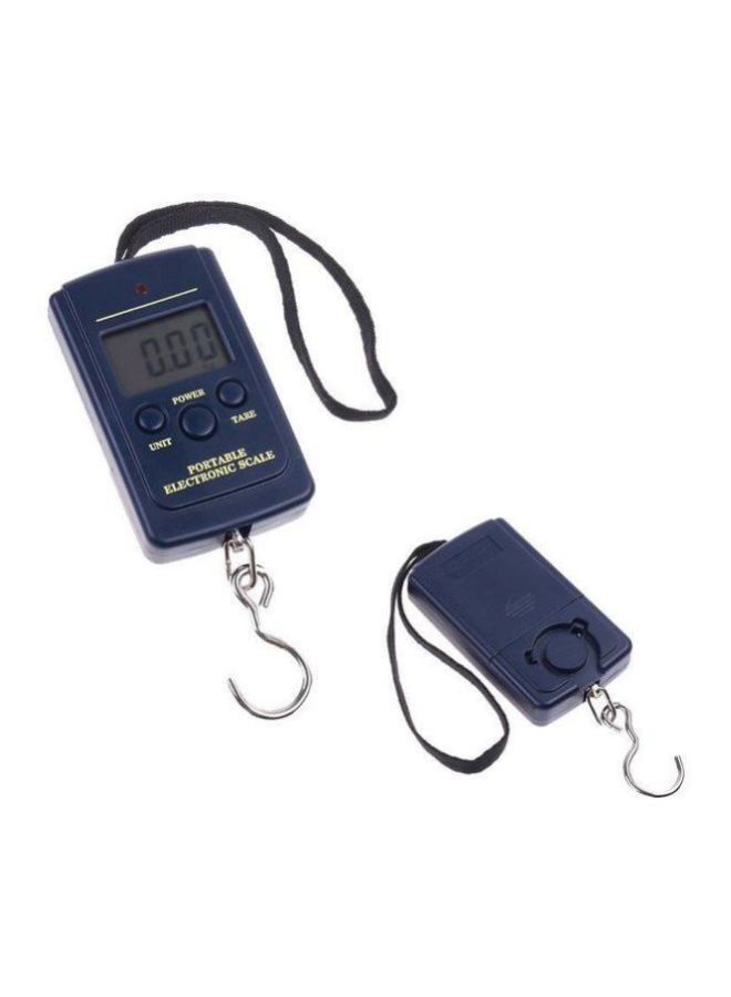 Electronic Digital Luggage Scale Blue